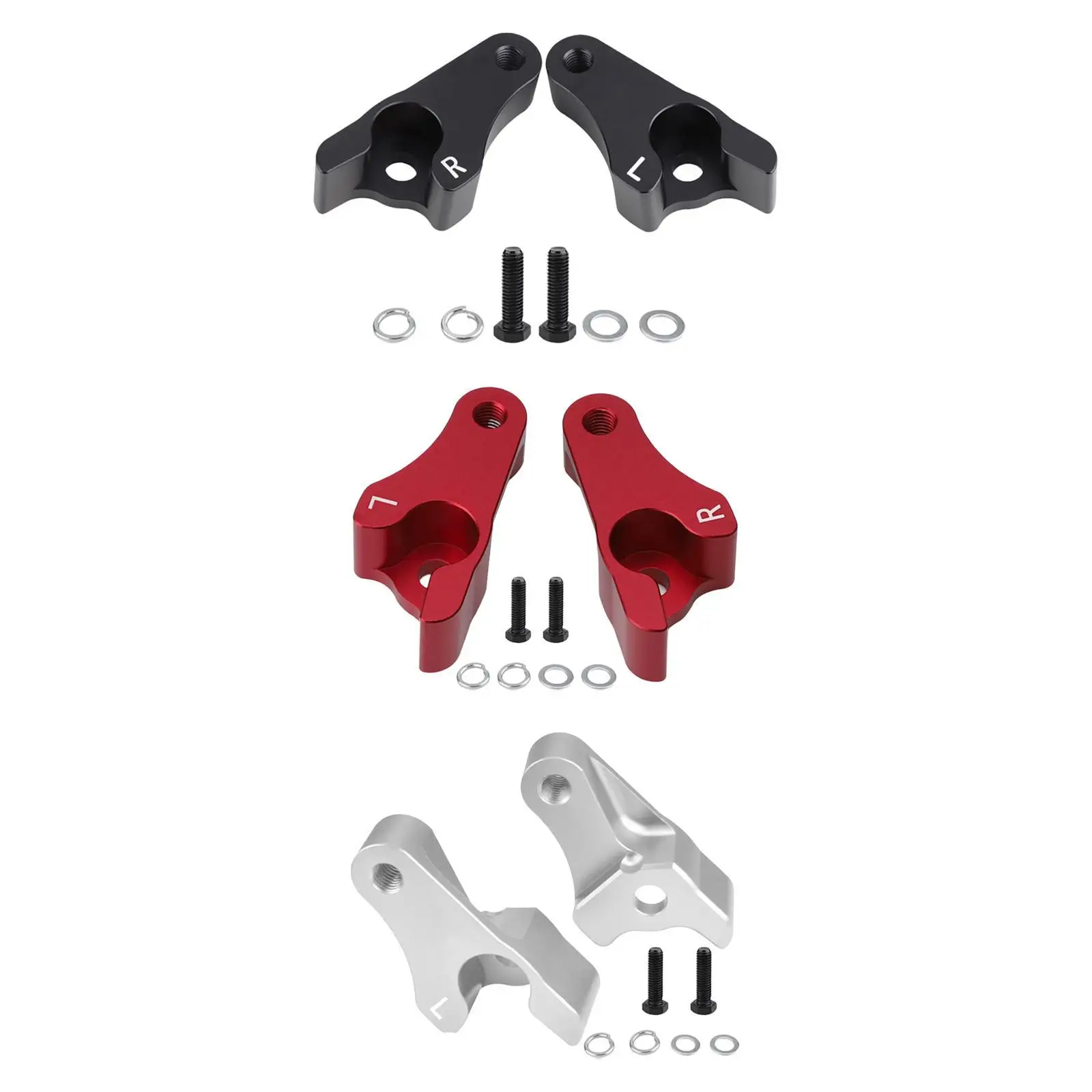 2'' Lowering Blocks Kit High Performance Sturdy Replace Easy to Install Motorcycle Accessories for Electra Glide 2002-2022