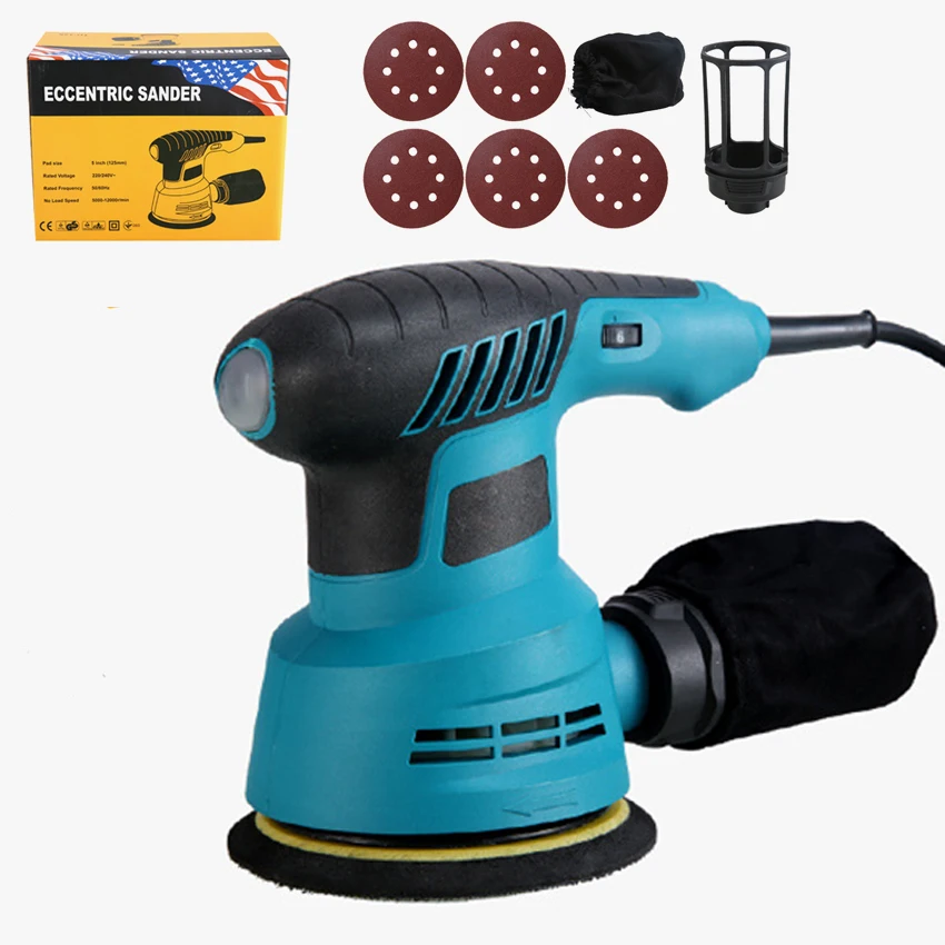 

Mini Electric Sander Adjustable Speed Grinder Paint Wall Putty Polishin Tools Woodworking Wood Furniture Flat Sandpaper Machine