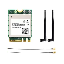 Waveshare Aw-Cb375Nf 듀얼 밴드 무선 네트워크 카드, 듀얼 밴드 와이파이 5 세대 무선 모듈, 2.4G, 5Ghz