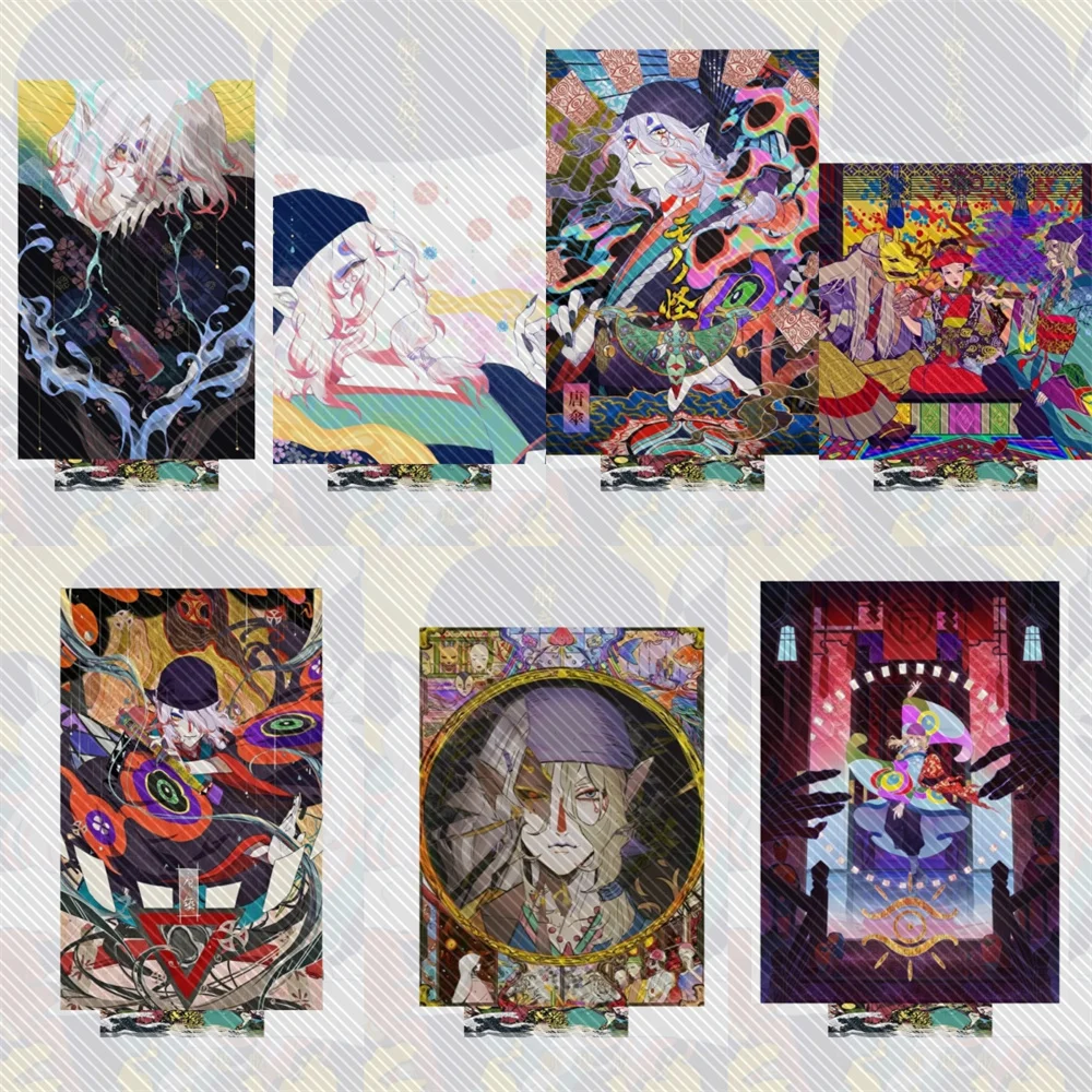 15CM Charm Anime Mononoke Acrylic Stand Model Cosplay Characters Ornament Accessories Goods Collection Gifts