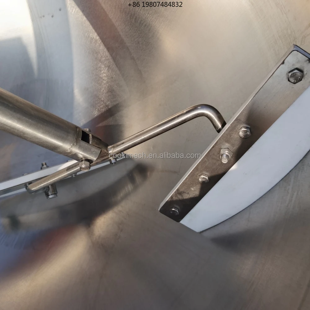 400l Industrial Automatic Stirring Chili Sauce Nougat Sugar Fried Rice Planetary Cooking Mixer