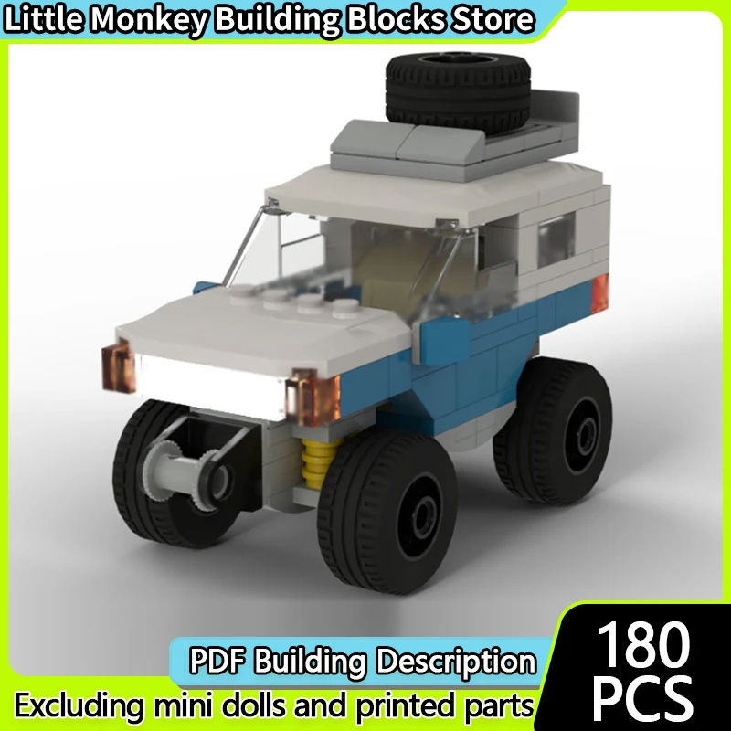 

Speed Racing Car Model MOC Building Bricks Off-Road Vehicle Modular Technology Children Holiday Gifts Assemble Toys Suit