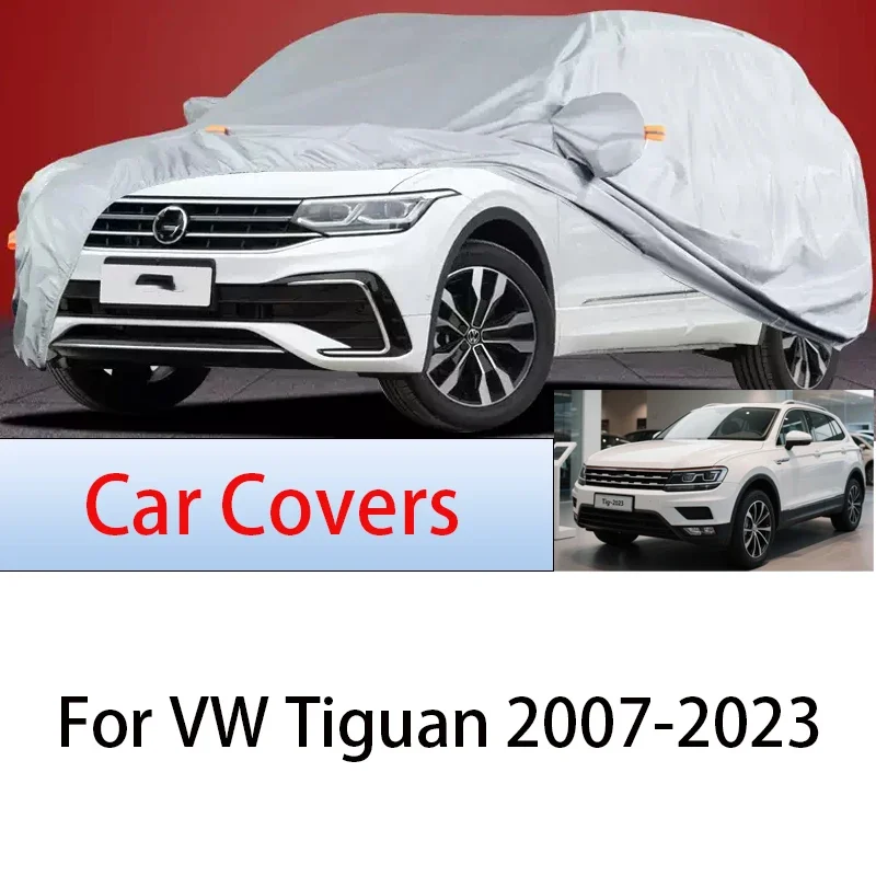 

For VW Tiguan 2007-2023Outdoor Protection Full Car Covers Snow Cover Sunshade Waterproof Dustproof Exterior Car cover protection