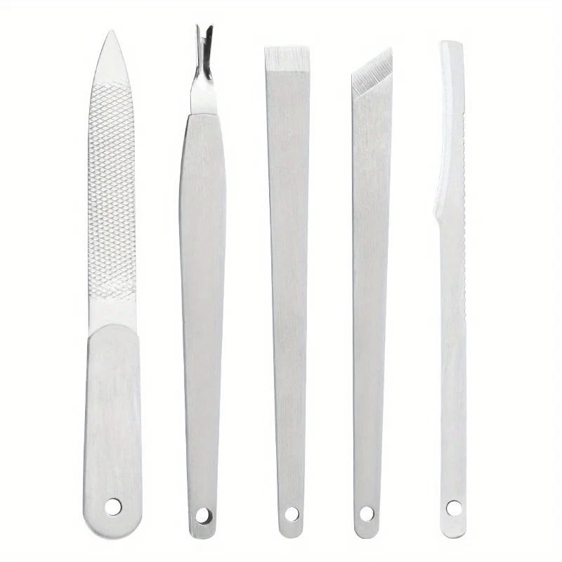5pcs/Set Stainless Steel Pedicure Knife Nail Beauty Manicure Knife Manicure Pedicure Tool Remove Dead Skin Calluses
