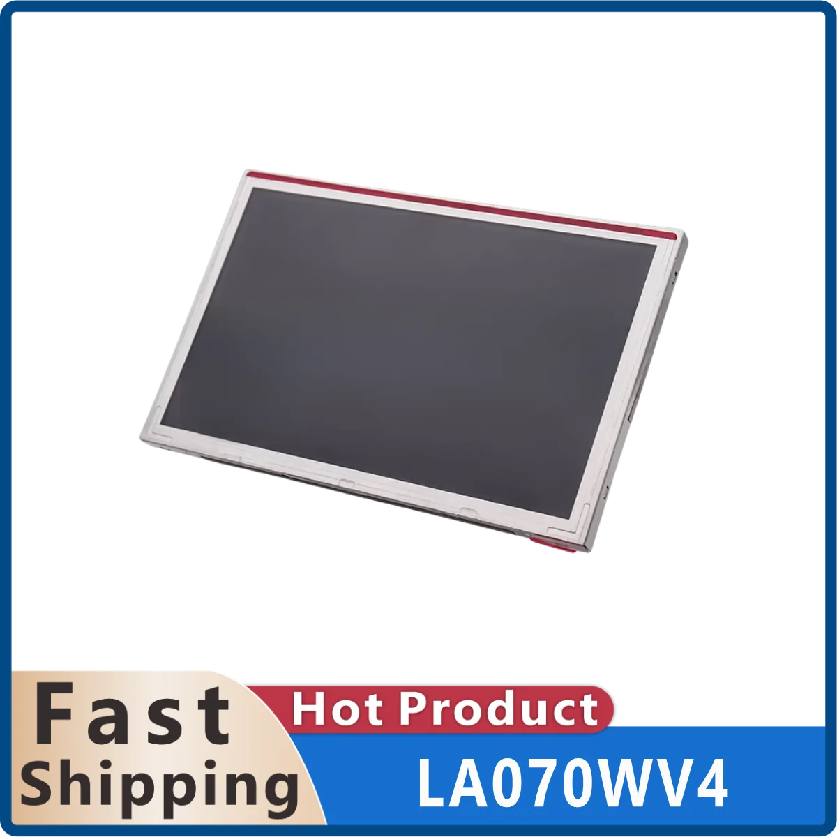 100% original new LA070WV4 SD04 SD03 7 inches car navigation LCD screen, car central control display screen