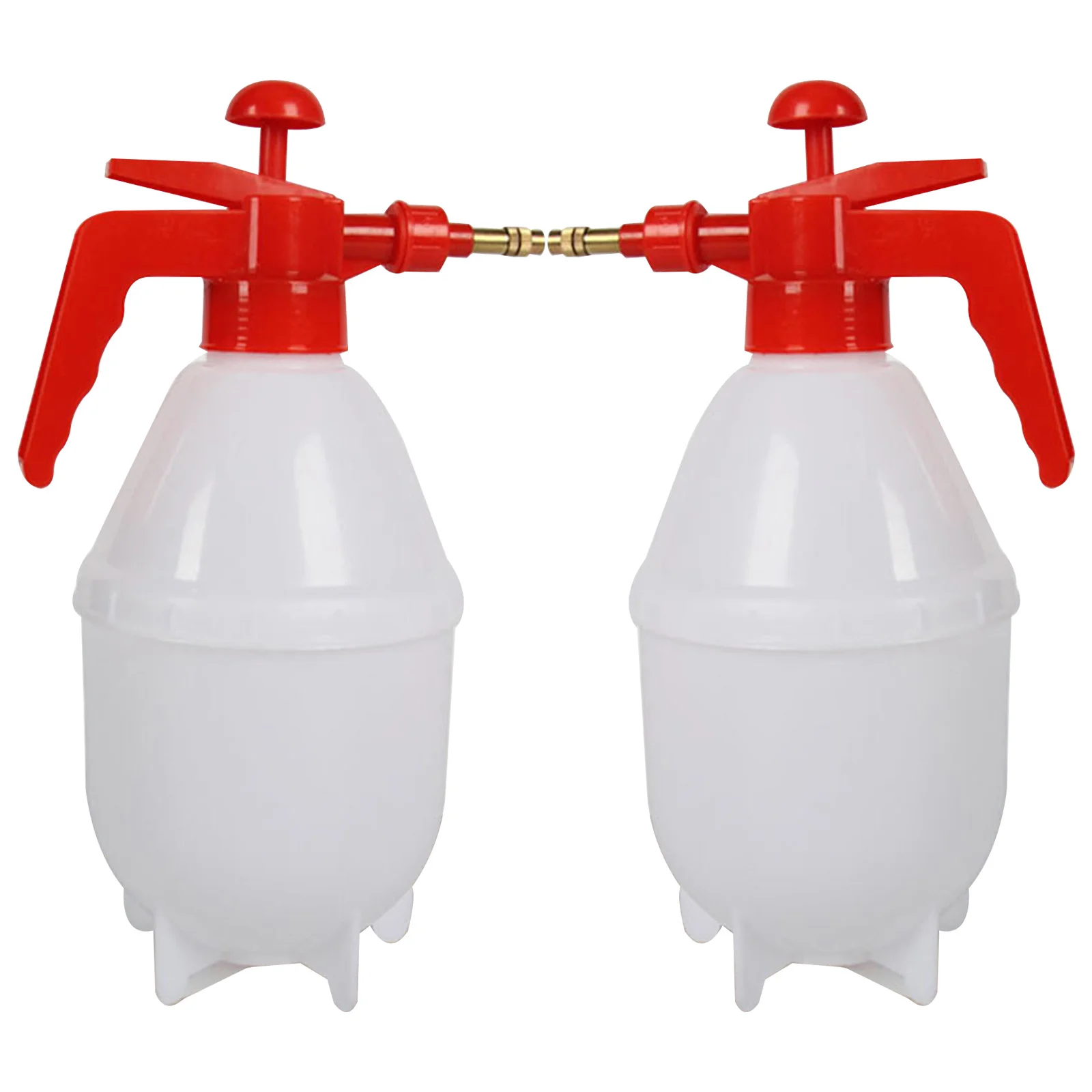 

2Pcs 0.8L Plastic Pressure Spray Bottle Durable PP Copper Adjustable Nozzle Garden Plant Watering Sprayer Pressure Spray Bottle