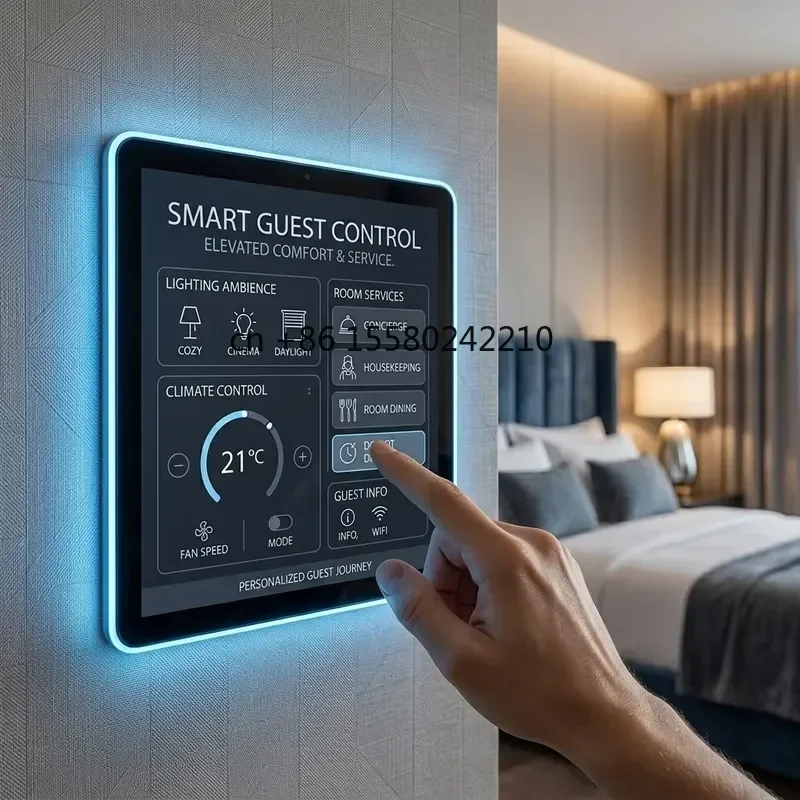 New 8 10.1 Inch Smart Home Control Panel Voice Assistant IOT Android Tablet PC Wifi POE NFC Touch Screen RK3566 for Hotel