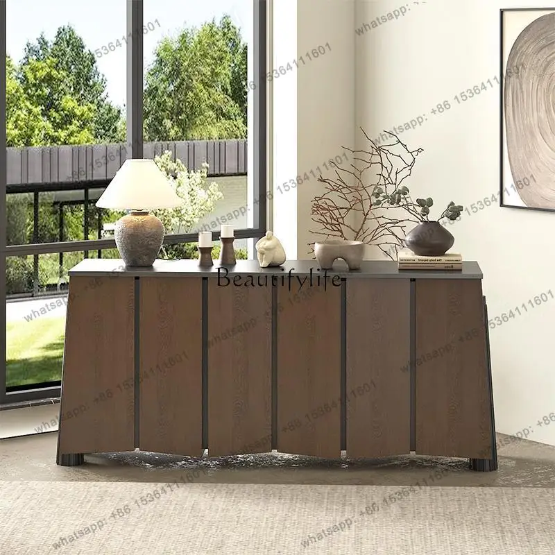 Customization Living Room Storage Shoe Cabinet Medieval Light Luxury High-end Dining Side Master Bedroom Room TV Locker