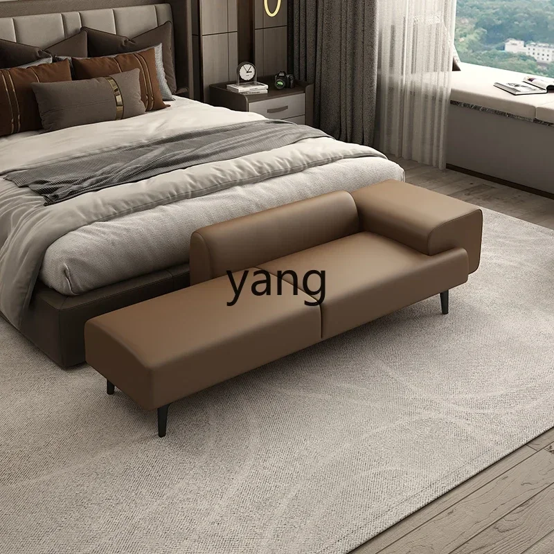 LTT simple small apartment chaise longue bedroom bedside stool modern living room bench