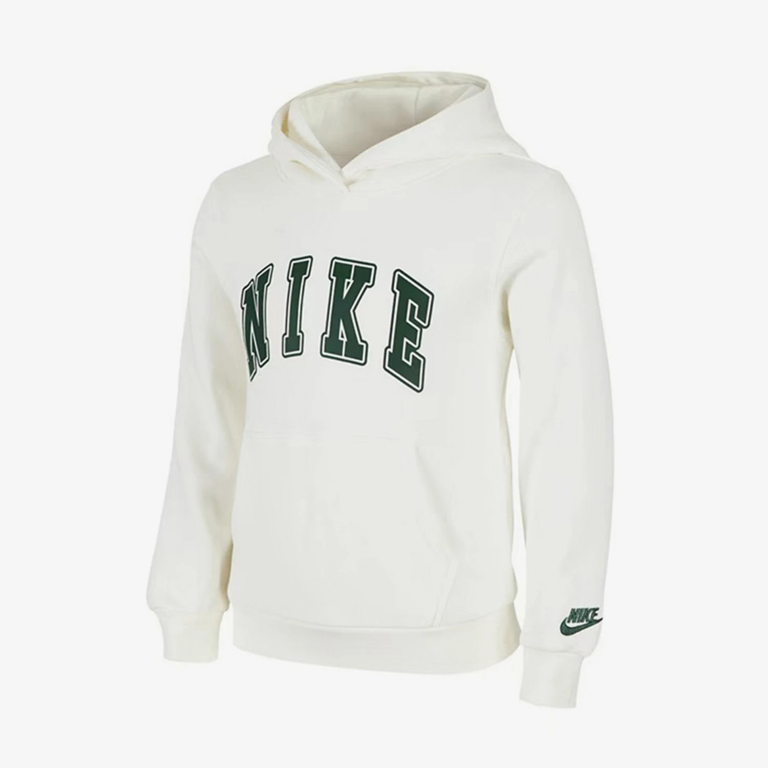 

Оригинальная новая детская свободная трикотажная толстовка с капюшоном и надписью Nike IB2548-133