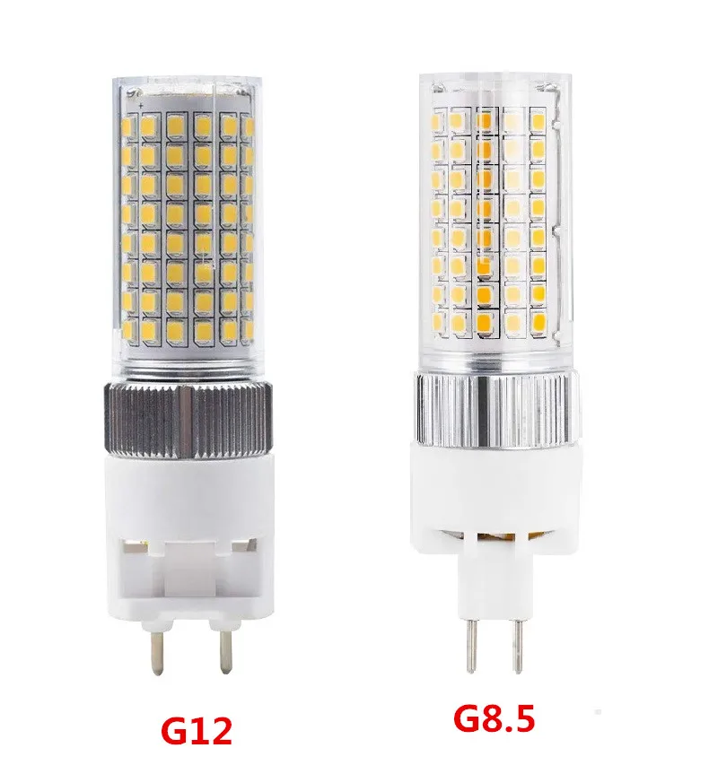 10pcs/lot G12 G8.5 Led bulb light 15w 20w G8.5 Led corn Light PL track light AC85-265V