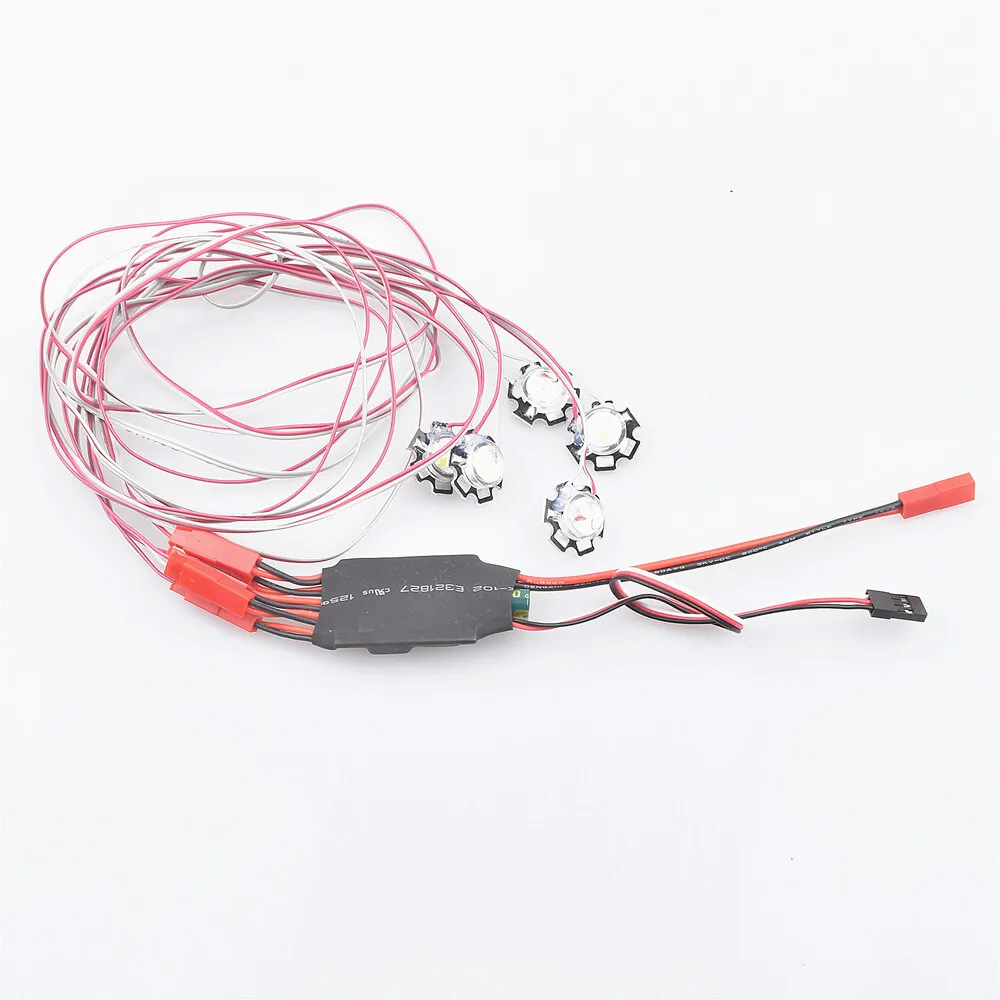 1Set LED Strobe Light Flashing Bright Navigation Explosion-flashing Lamp 2S 3S 4S 5S 6S Lipo Parts for RC Aircraft FPV