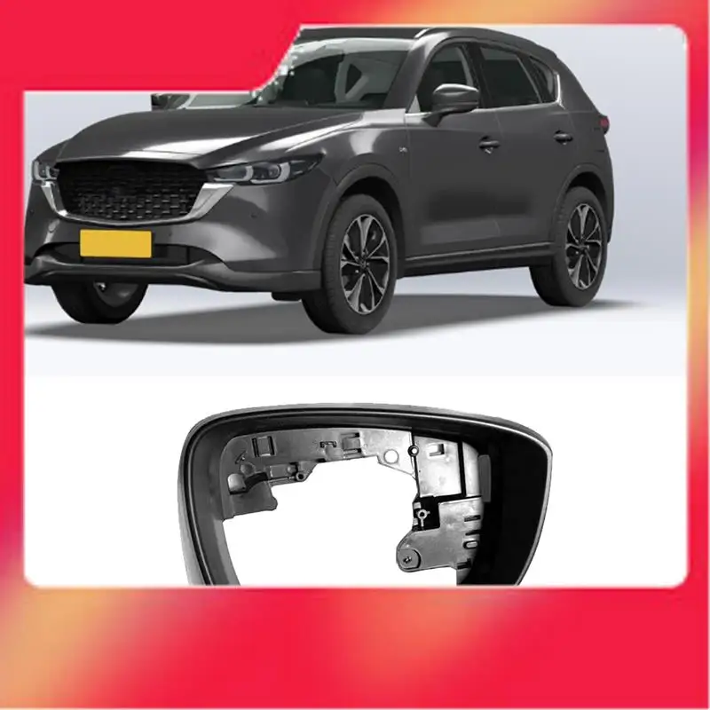 

Автомобильное боковое правое крыло, рамка зеркала заднего вида, черная для Mazda CX-3 2016-2019 CX-5 2015-2016, запасные части, аксессуары-M54K