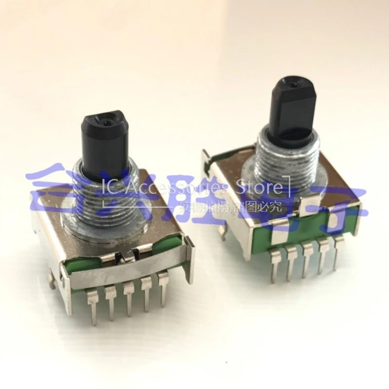 1PCS SR1712F Rotary Band Switch 2 Knife 3 Gear Audio Power Amplifier Signal Switch 10Pin