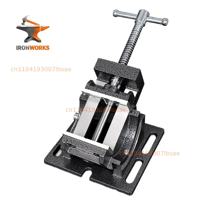 Precision Tilting Flat Vise Universal Rotating Angle Clamp for Workbench Multi-Angle Adjustment Tool