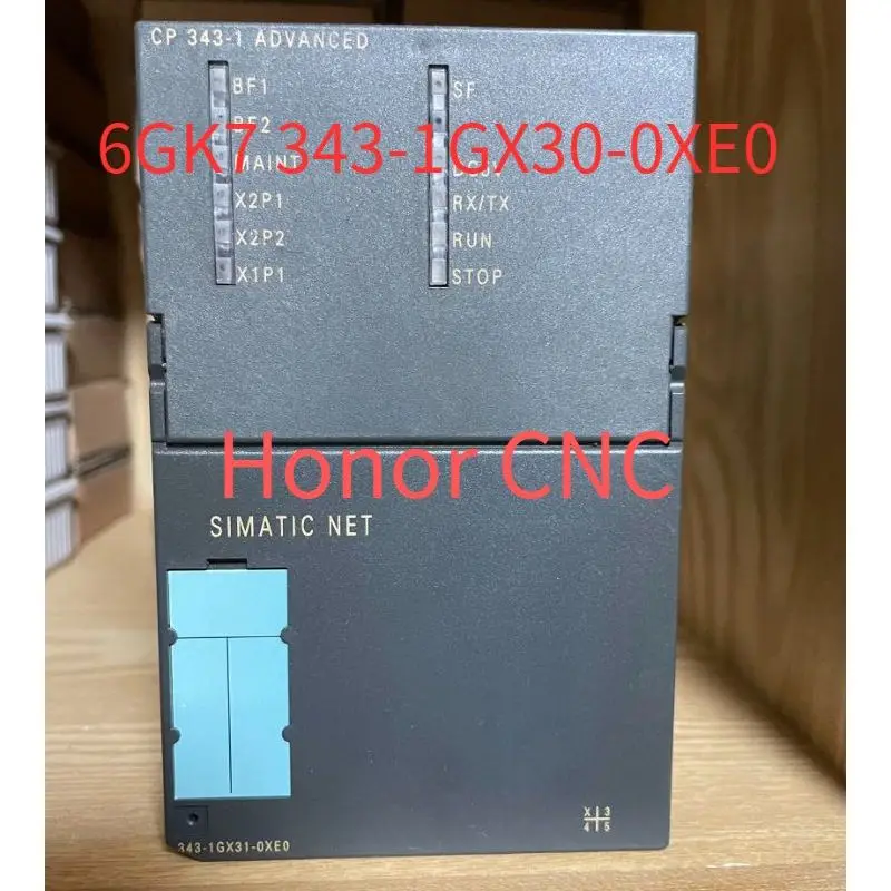 

6GK7343-1GX30-0XE0 Used Tested OK communications processor CP 343-1 Advanced for connection of SIMATIC S7-300 CPU to Industrial