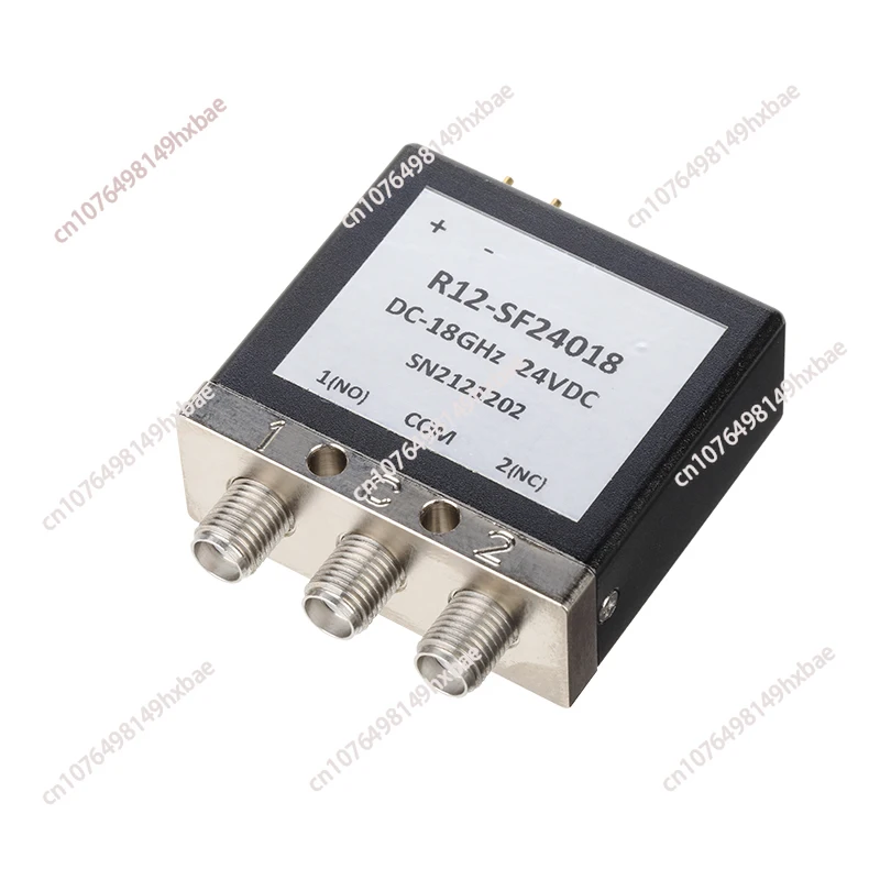 RF Coaxial Switch SMA SPDT 12V/24V Mechanical Relay Switch DC-18GHz for Electronic Components Market