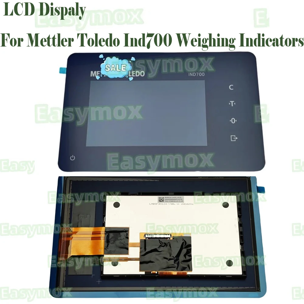 

TDO-070F40124-V5 LMB5F40124 7inch LCD Display With Touch Screen For Mettler Toledo Ind700 Weighing Indicators Repairment
