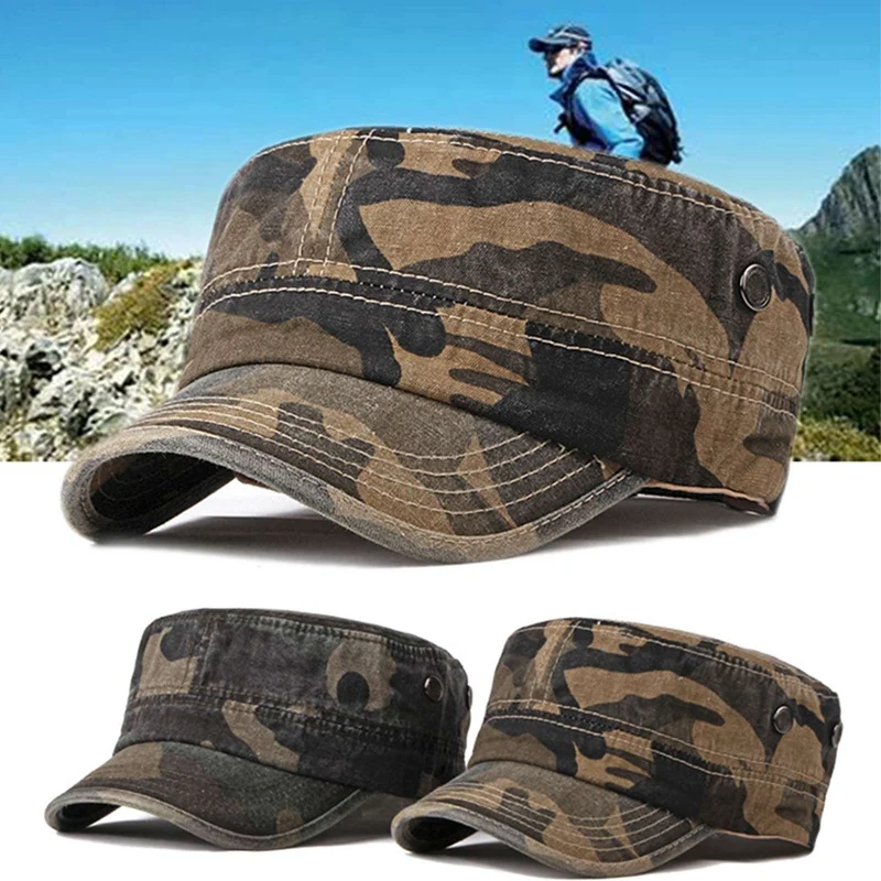 Gorras de béisbol clásicas para hombre y mujer, sombreros de camuflaje para el sol, deportes al aire libre, estilo de Camping