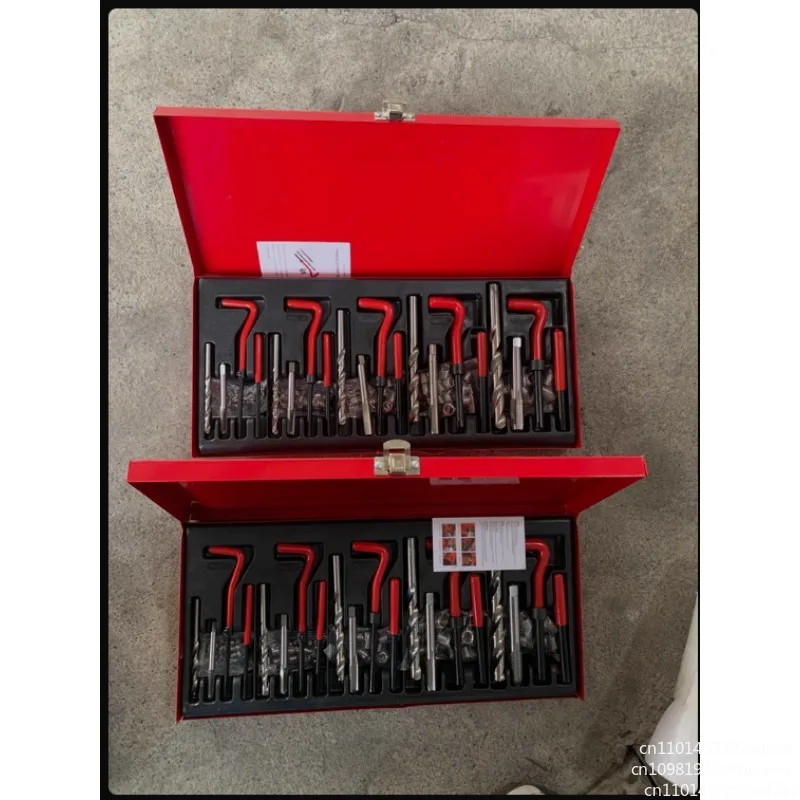 131 Pcs Engine Block Restoring Damaged Thread Repair Tool Kit M5 M6 M8 M10 M12 Professional