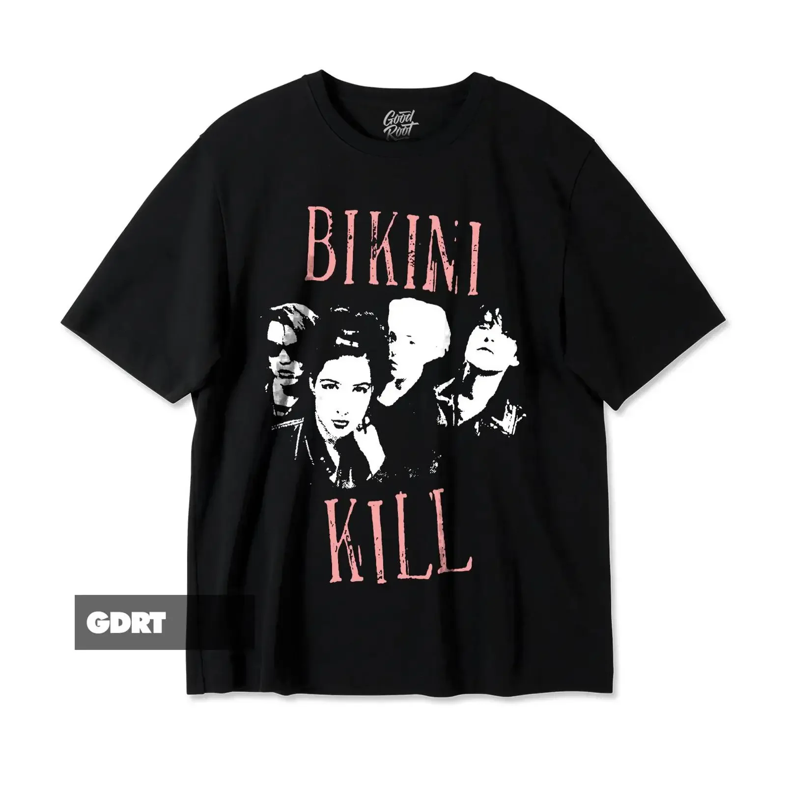 Bikini Kill T Shirt Retro Girl Heavy vintage Washed Breathable fashion Soft Slightly graphic Stretched Top For Everyday Wear