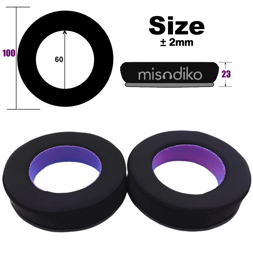 misodiko Upgraded Earpads Replacement for Beyerdynamic DT 770 / 880 / 990 / 1770 / 1990 Pro, MMX300 Headphones