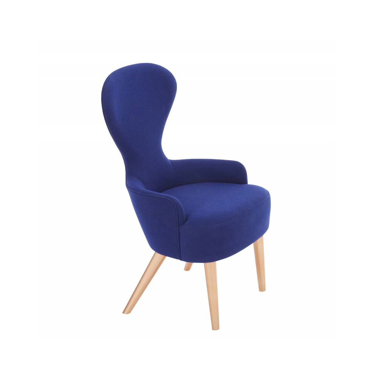 

FRP Inner Shell Fabric Dining Chair Modern Designer Dining Chair