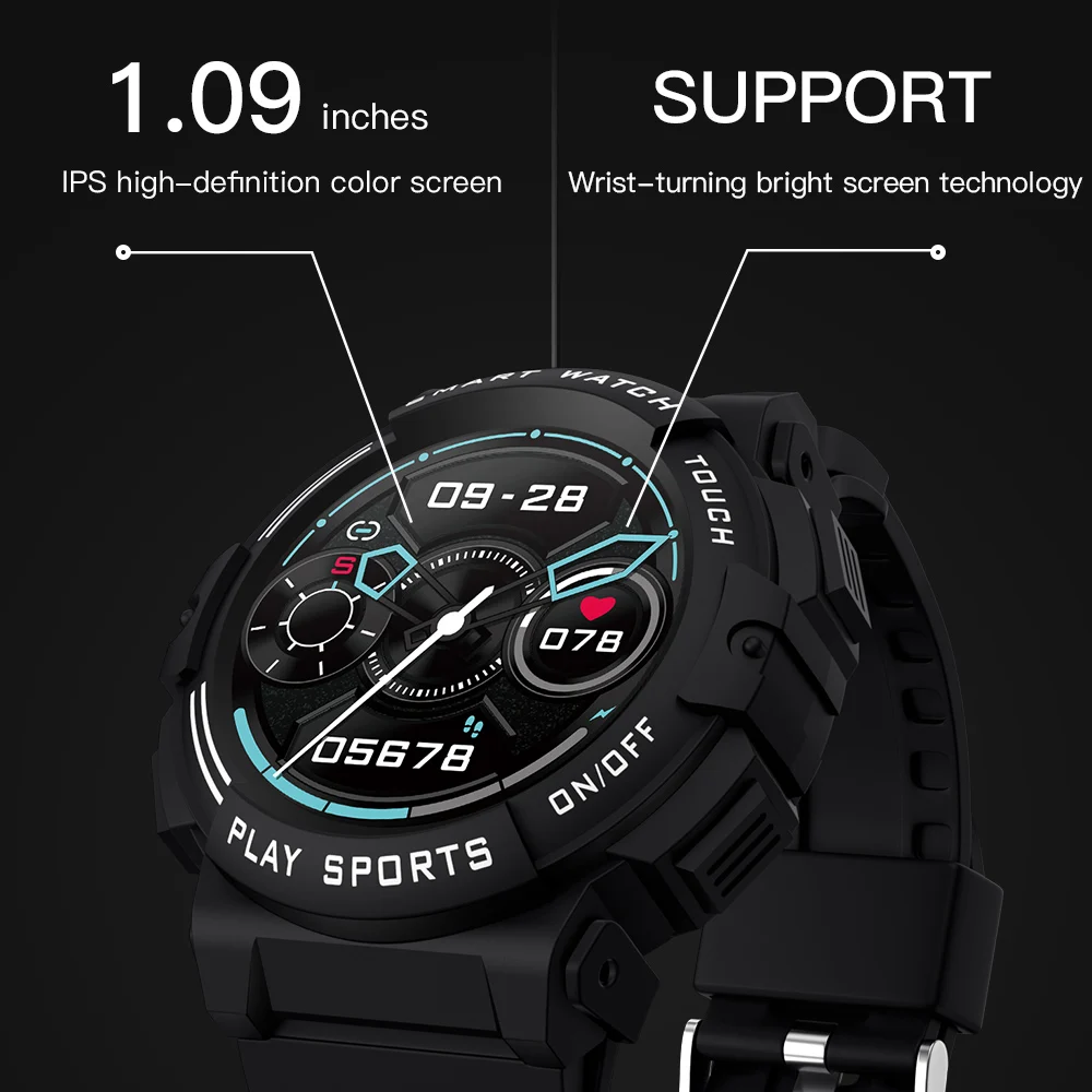 SKMEI New Outdoor Sports Smart Wristwatch Fashion IP67 Waterproof Watch For Men Women Heart Rate Monitoring Watches Reloj Hombre