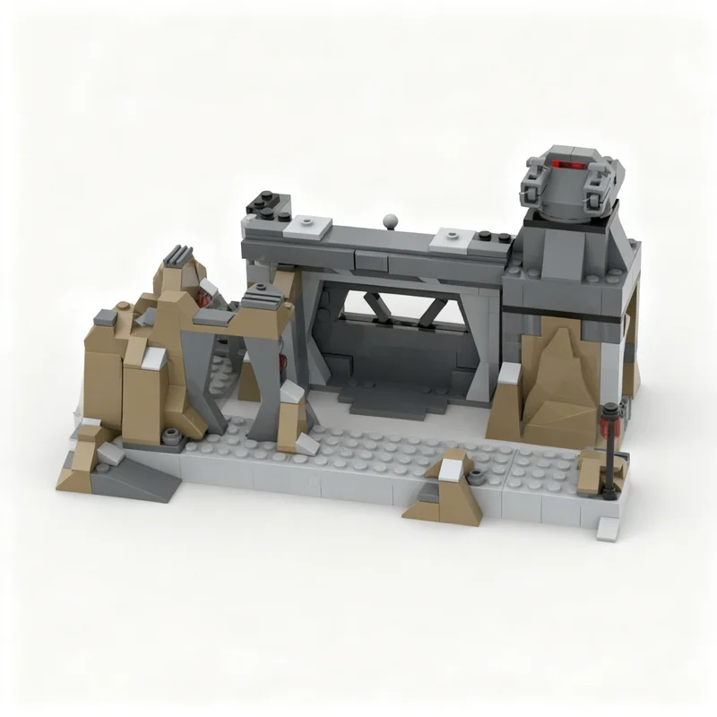 329 stuks MOC Star Battle Mandalore Base Model Bouwstenen Constructiespeelgoed Kerstcadeaus Creatief idee Onderwijs Baksteen Kinderen