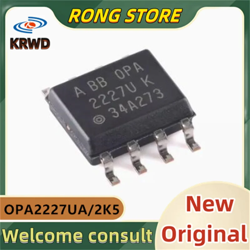 10pcs OPA2227U OPA2227 OPA2227UA/2K5  OPA2227UA SOIC-8  New and Original