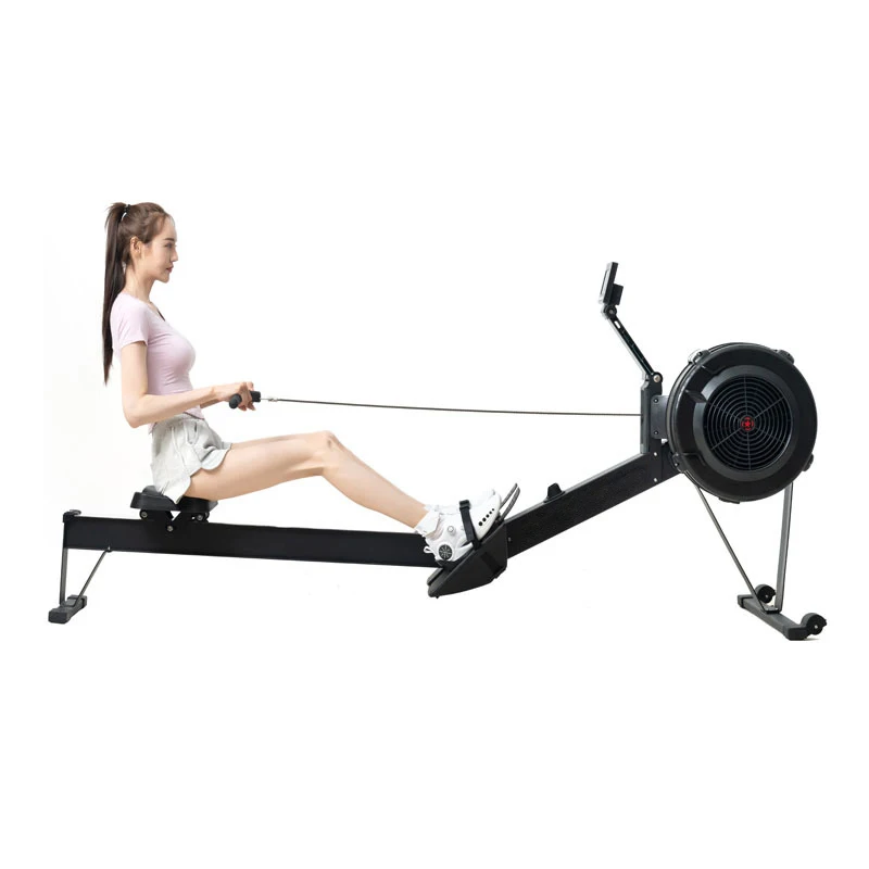 2026 Foldable Rowing Machine Air Resistance Home Rowing Machine Gym Fitness Equipment Dragon Boat Rowing Machine air Rower