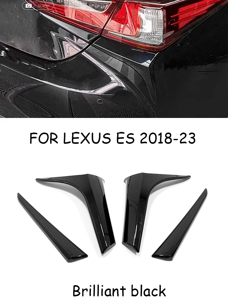 

For Lexus ES ES200 ES250 ES300h ES350 2018 2019 2020 2021 ​2022 ABS material automotive taillight trim Exterior Accessories