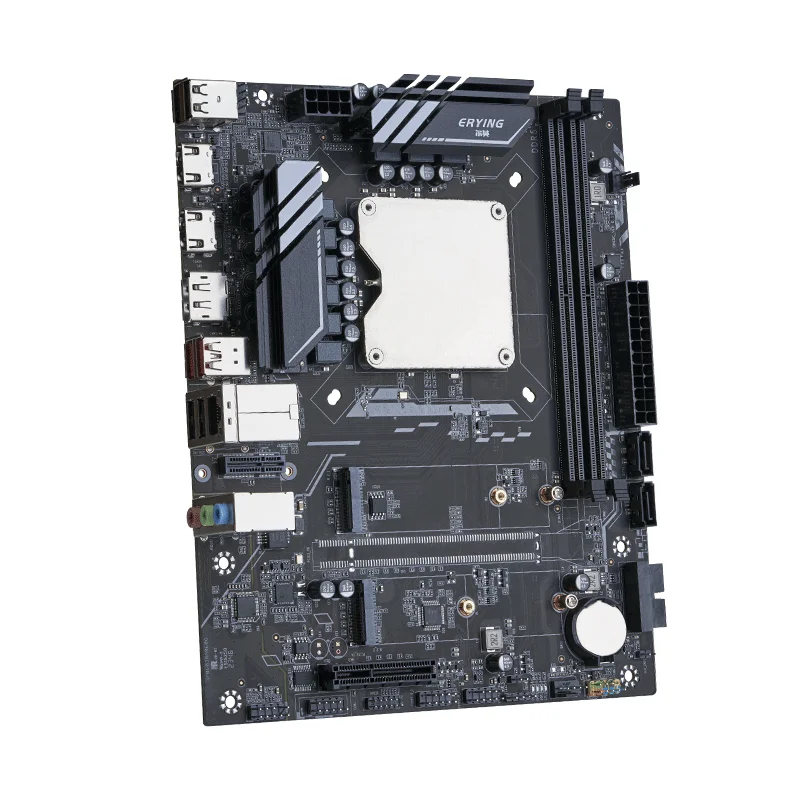 Imagem -03 - Atx Desktop Motherboard com Onboard Faça Você Mesmo Desktop Kit Núcleo Interposer Cpu Q1j3i7 es 0000 12c16t Gráficos Iris xe Ram Ddr5