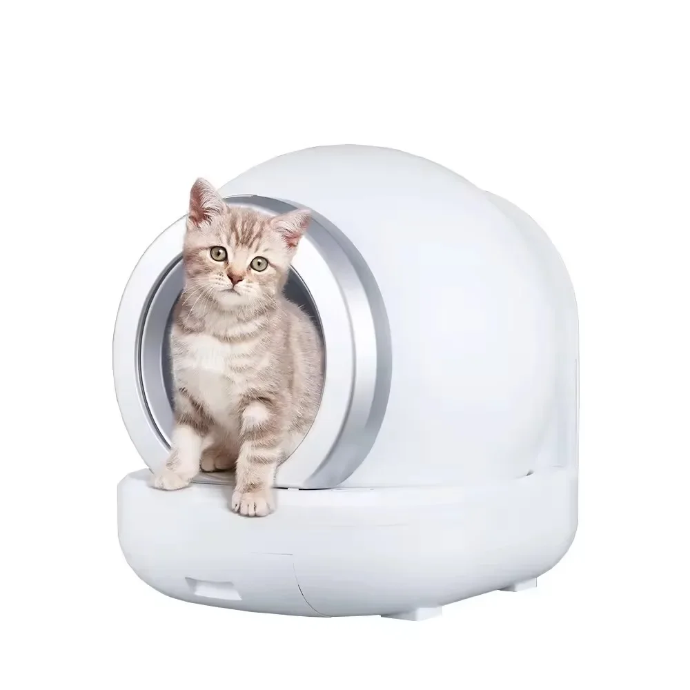 Self-cleaning Intelligent automatic cat  box New Fashion Design remote control