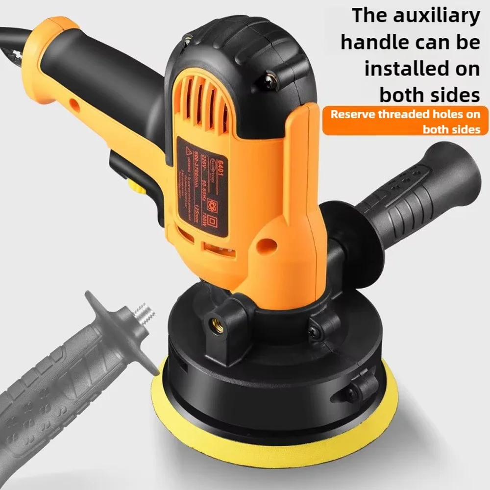 Detachable Handle Car Polishing Machine Beauty Waxing Machine Sealing Glaze Locomotive Paint Polishing Car Polishing Kit with