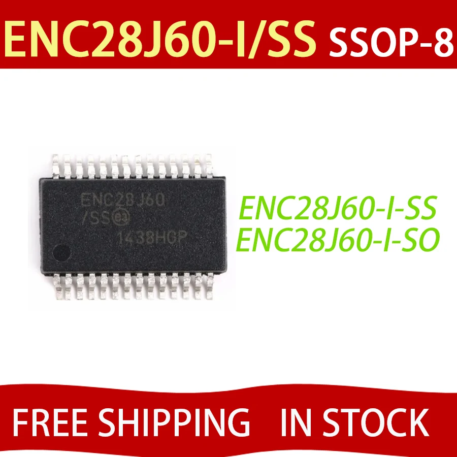 ENC28J60-I/SS Ssop-… - image