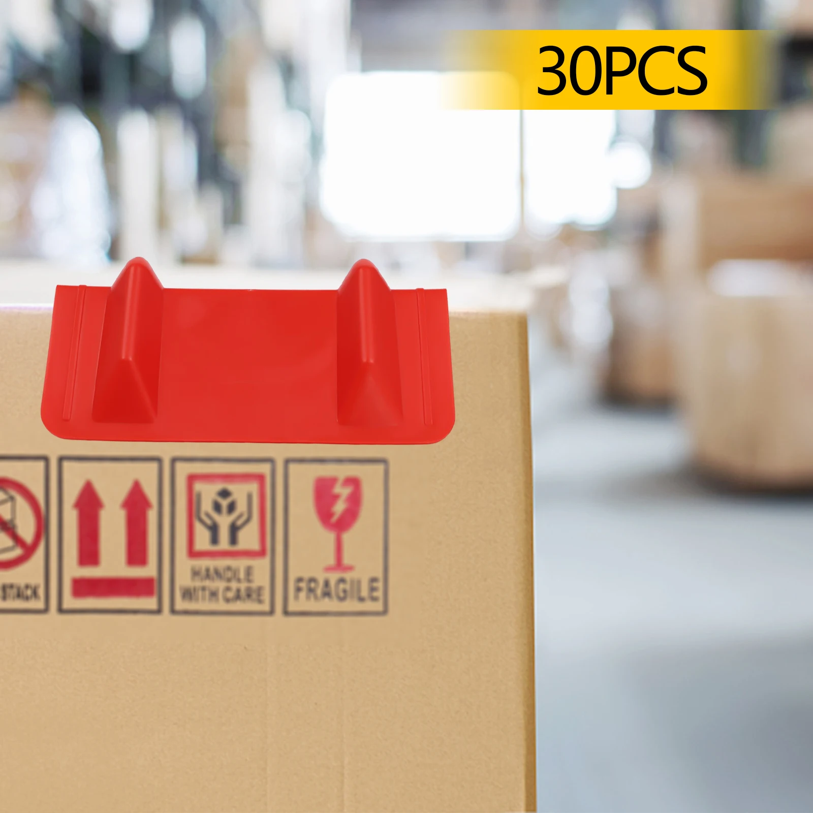 Red 30-Pack Corner Protector, Protects Cargo Edges