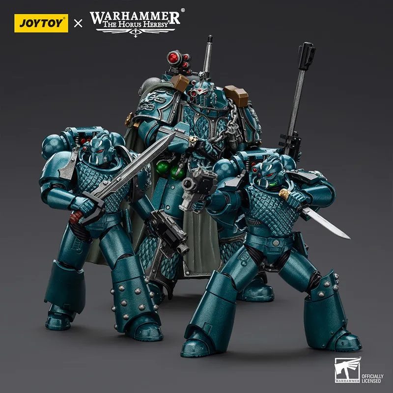 1:18 Joytoy Alpha Legion Action Figure Set, Warhammer The Horus Heresy Series, Fully Movable Collectible Model for Adult Hobby