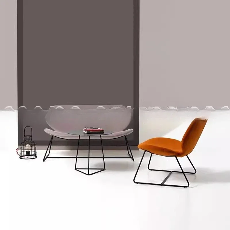 كرسي طعام نورديك، منزل حديث بسيط، كرسي تفاوض خلفي، قماش إيطالي