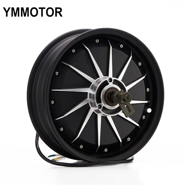 YMMOTOR 12 Inch 1000W-3000W 72V Fast Speed High Torque Hub Motor