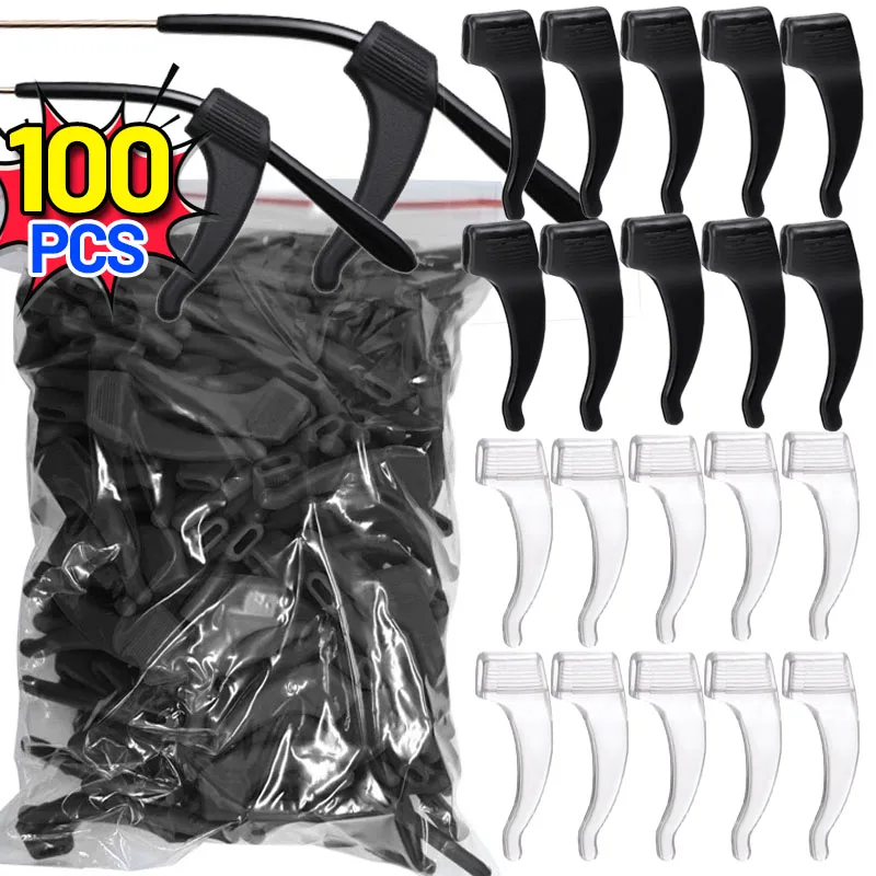 

Anti-slip Silicone Ear Grip Antiskid Glasses Eyeglasses Leg Ear Hooks Stopper Bracket Fastener Accessories Eyewear Holder Temple