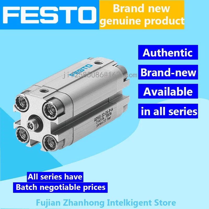 Imagem -02 - Festo-original Genuíno 156514 Advu205-p-a156522 Advu-25-5-p-a Disponível em Todas as Séries Preço Negociável Confiável