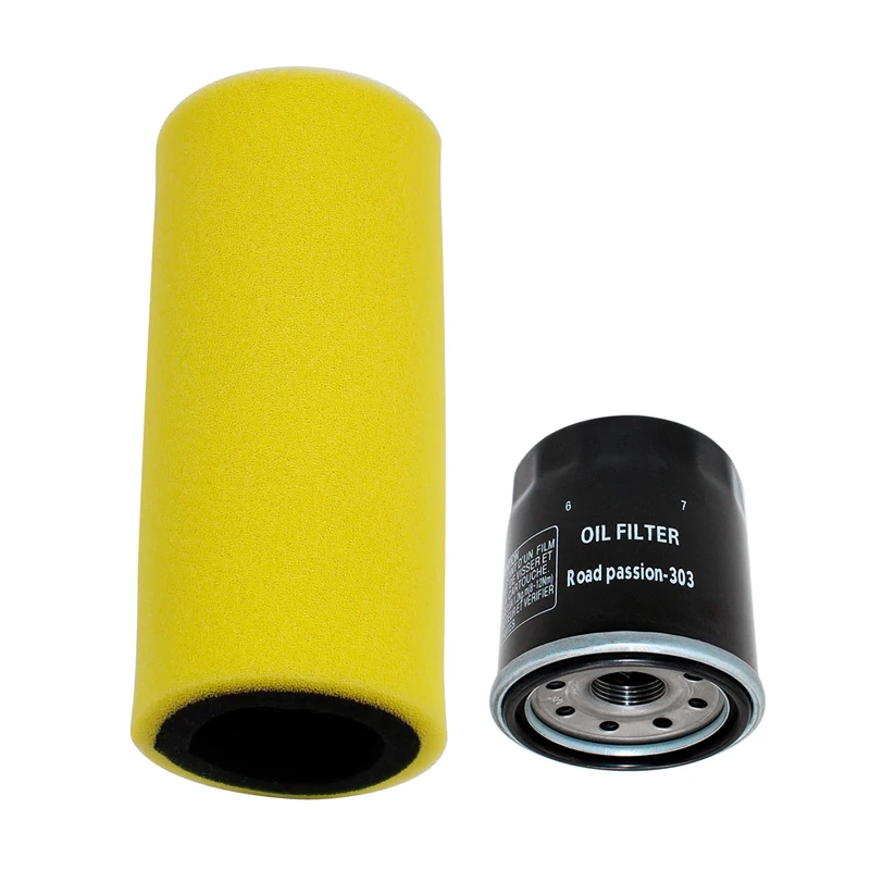 

Motorcycle Parts High Flow Air Filter & Oil Filter Intake Cleaner Sponge Air Filter For Yamaha Rhino 660 YXR660 450 YXR450