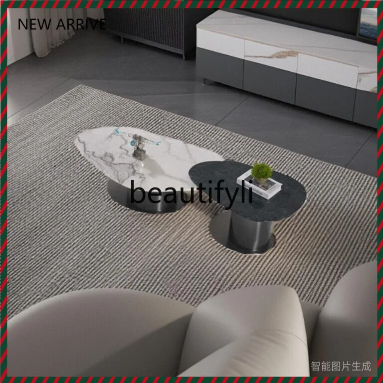 

Modern marble coffee table combination G1218