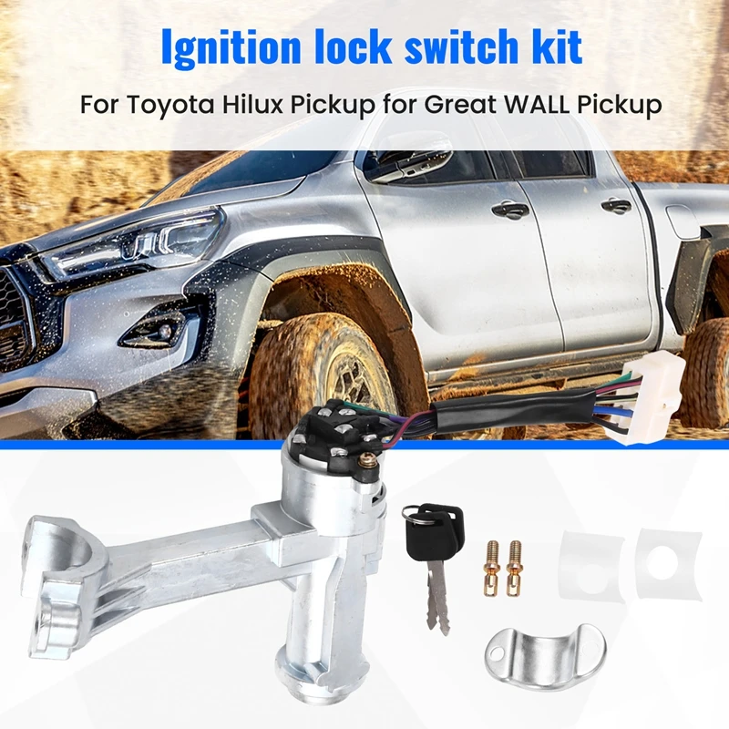 

A33K-8445035090 New Ignition Switch Assembly For Toyota Hilux Pickup Great WALL Pickup 84450-35090