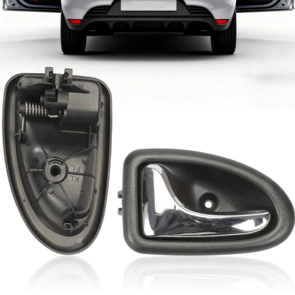 

1 пара передних/задних внутренних дверных ручек 8200028994 для Renault Megane I 1995-2002, Clio II 1998-2008, Scenic I 1999-2005, 7700415975