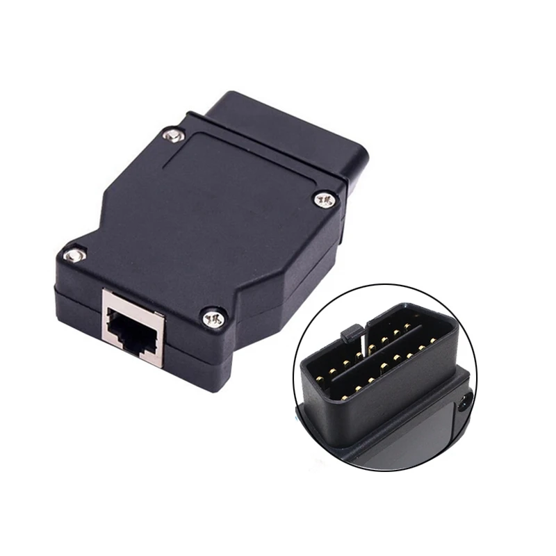 OBDll 16Pin for BMW Connector OBD2 Plug Adapter for BMW Enet Ethernet iCOM Coding for BMW Car Connector Diagnostic Tool