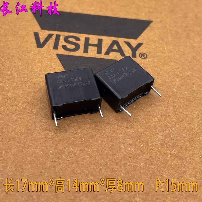 Vishay BC 220nf 224 0.22uf 250v 5% audio non-polar thin film safety capacitor from the United States