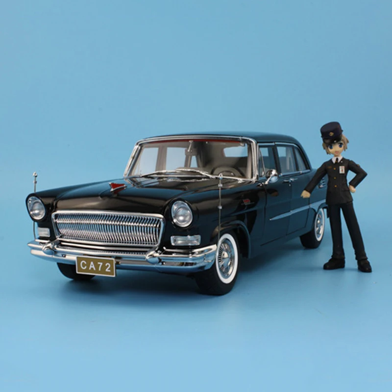 Hongqi CA72 premium car simulation alloy car model made in China by Shijilong 1:18 Hongqi car model