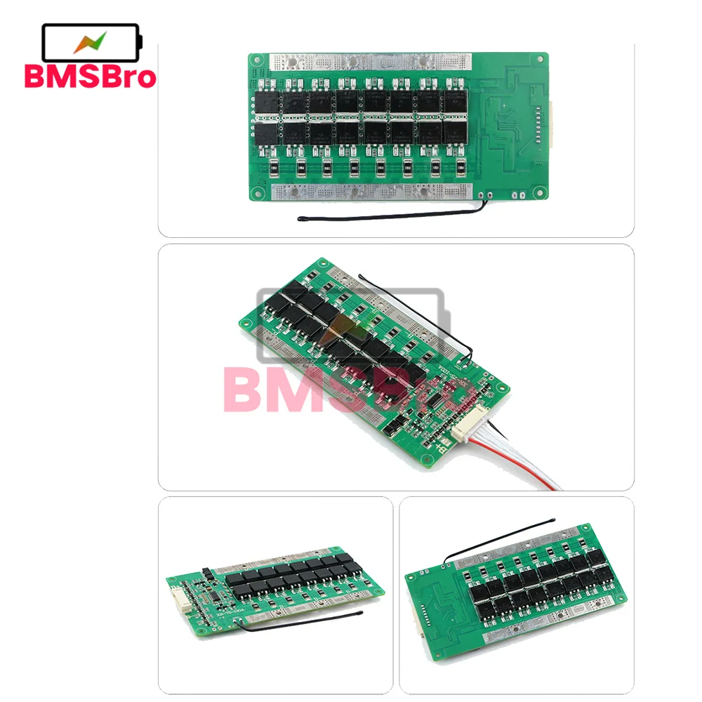 BMS 7S 24V 6S 22V 80A 100A 120A bateria litowa wyważona płyta ładowana korektor temperatura NTC wspólnego portu ochronnego dla Ebike